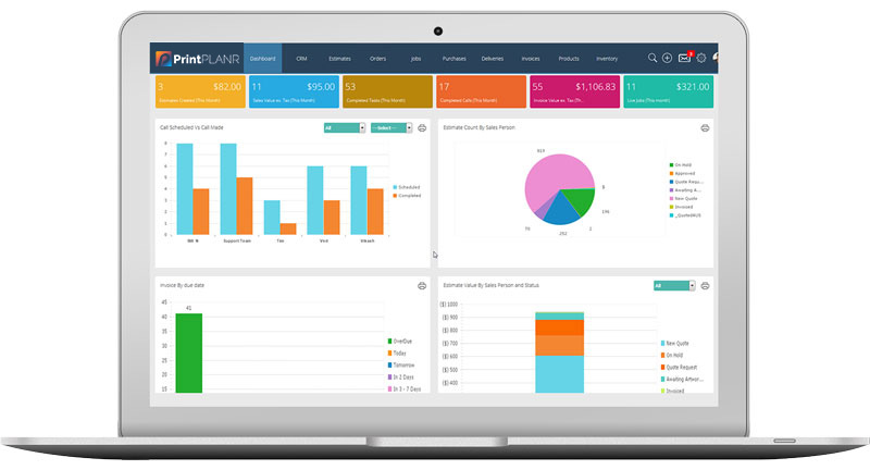 PrintPLANR-Dashboard PrintPLANR-Dashboard